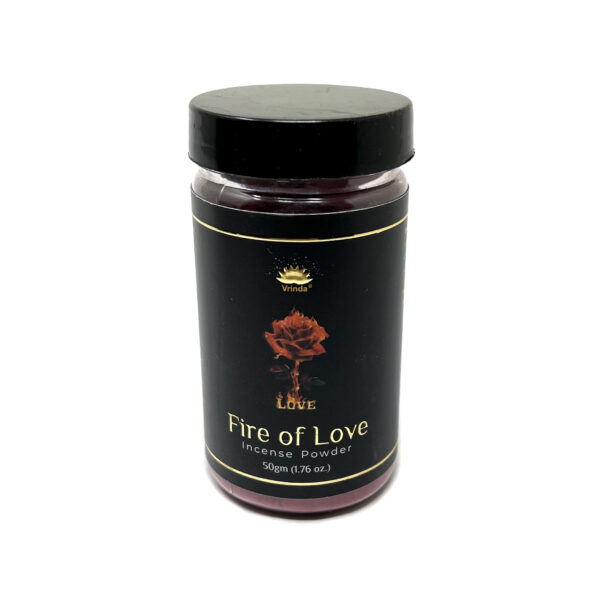 Shreyshti Incense Powder, Fire of Love, Approx 50g for spell, wiccan, pagan, rituals, reiki, religious, aroma therapy purposes